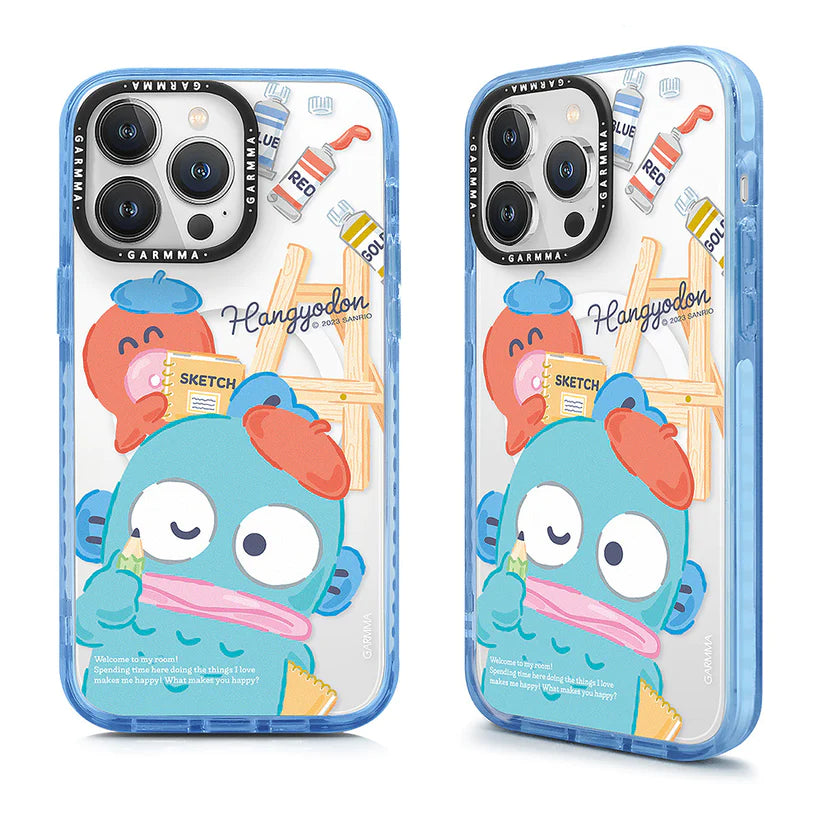 iPhone 15 Series GARMMA Sanrio Hangyodon Painter MagSafe Case