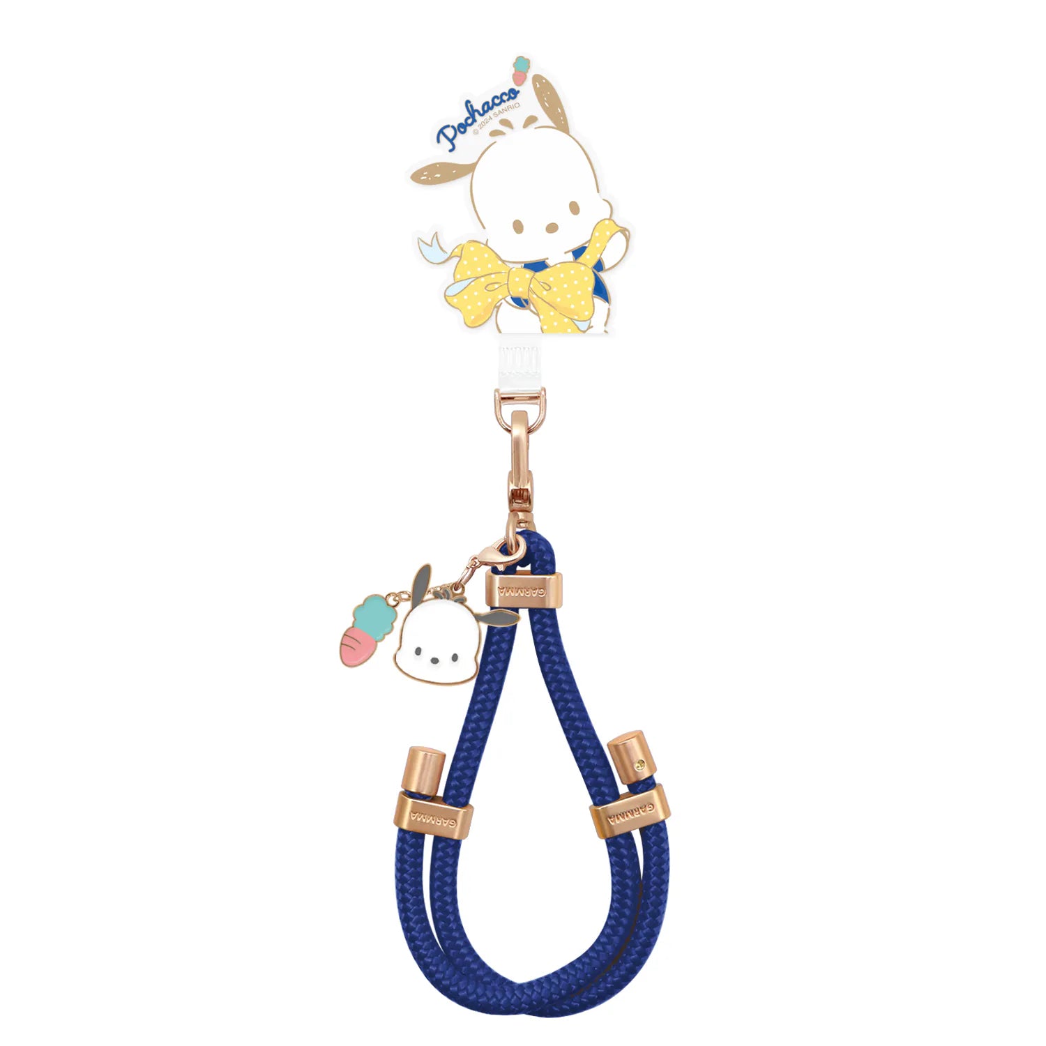 GARMMA Metal Charm Lanyard 36cm Pochacco