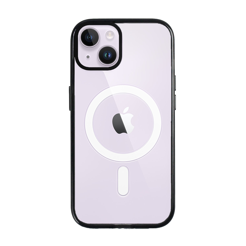 iPhone 14 Black Custom Case MagSafe
