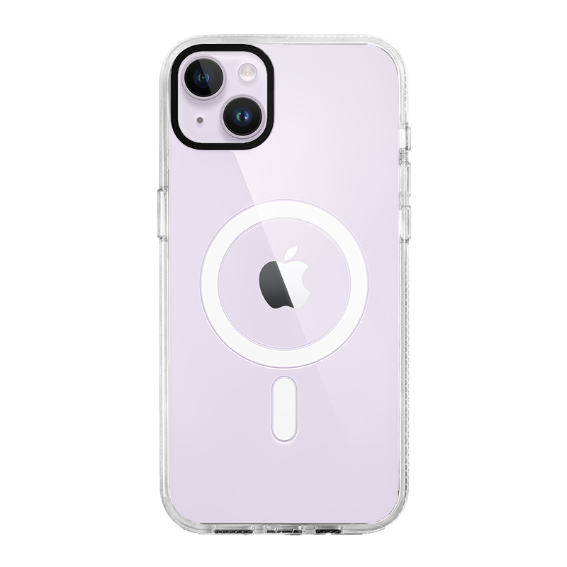 iPhone 14 Plus White Custom Case MagSafe