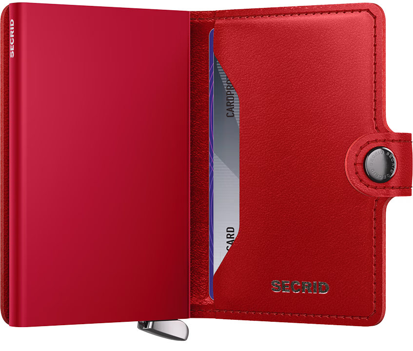 Secrid Miniwallet Emboss Diamond Red