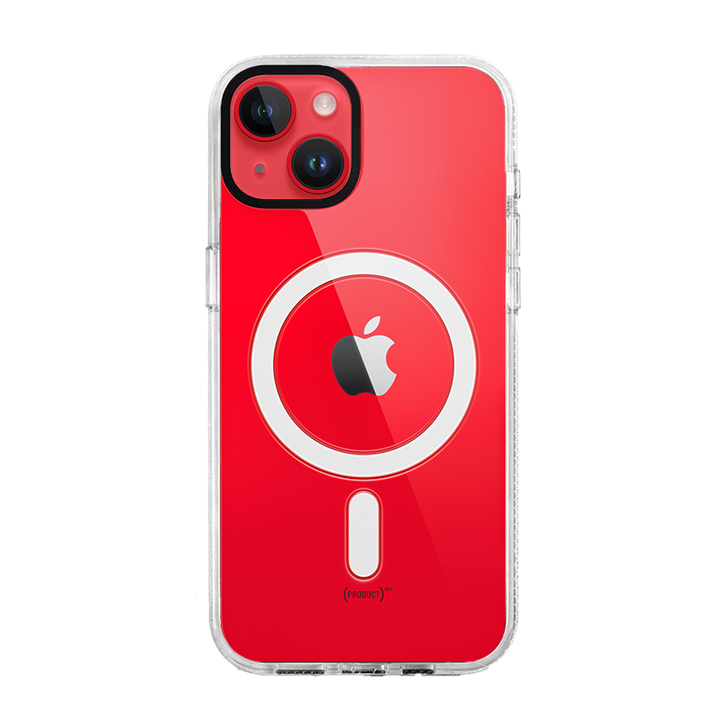 iPhone 14 White Custom Case MagSafe