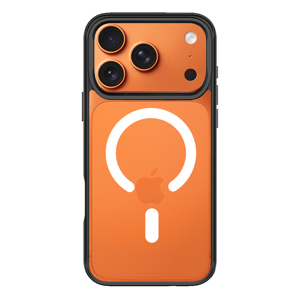 iPhone 17 Pro Max Swappable Custom Case Magsafe (Black Frame)
