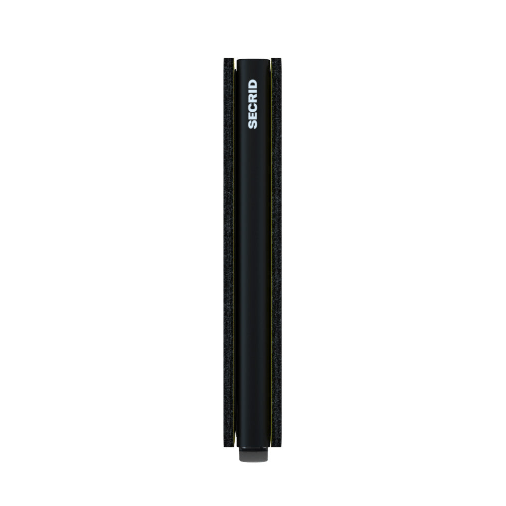 Secrid Slimwallet Matte Black & Yellow