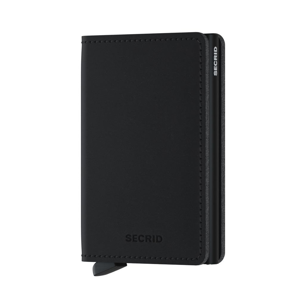 Secrid Slimwallet Vegan Soft Touch Black