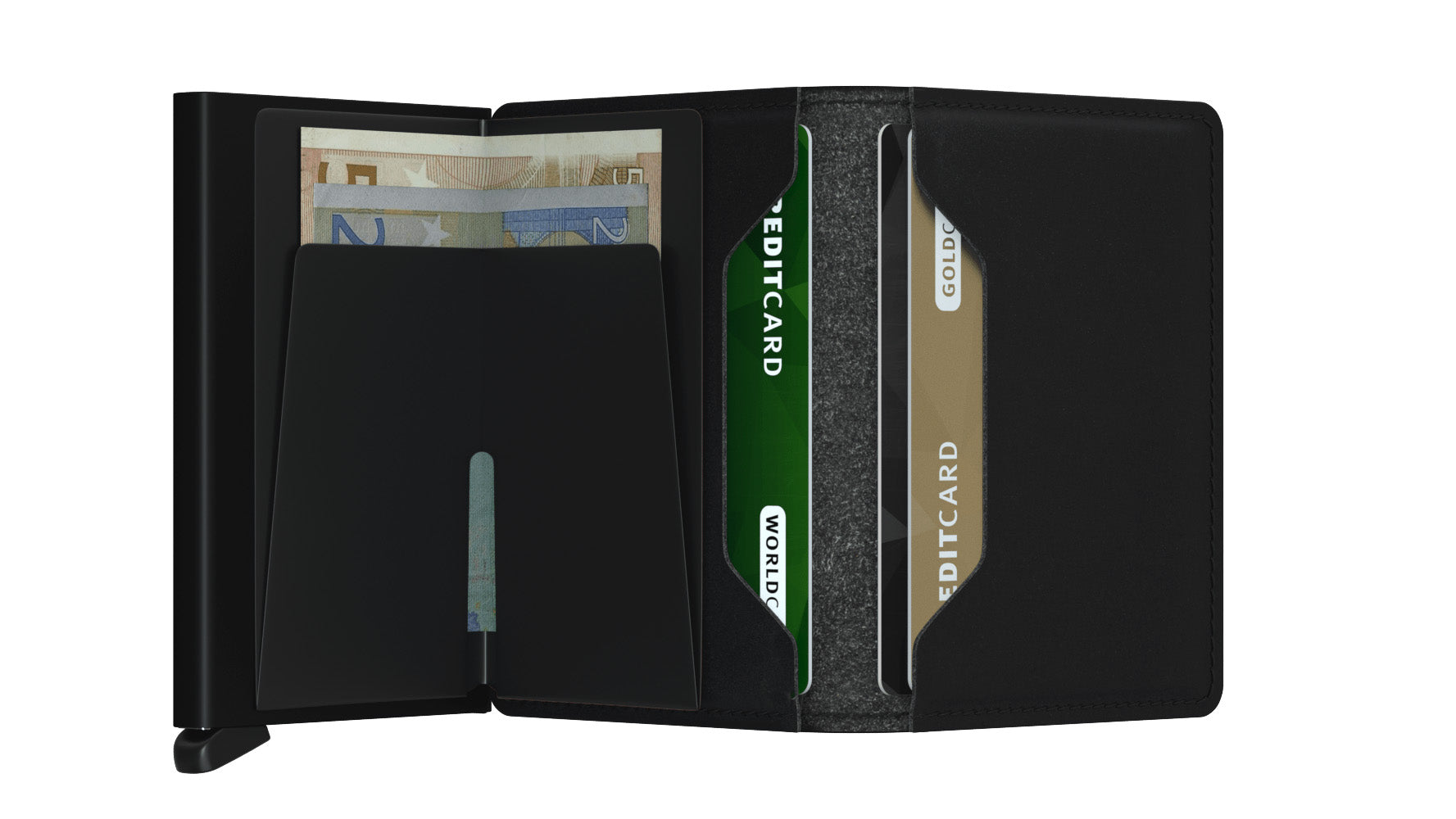 Secrid Slimwallet Vegan Soft Touch Black