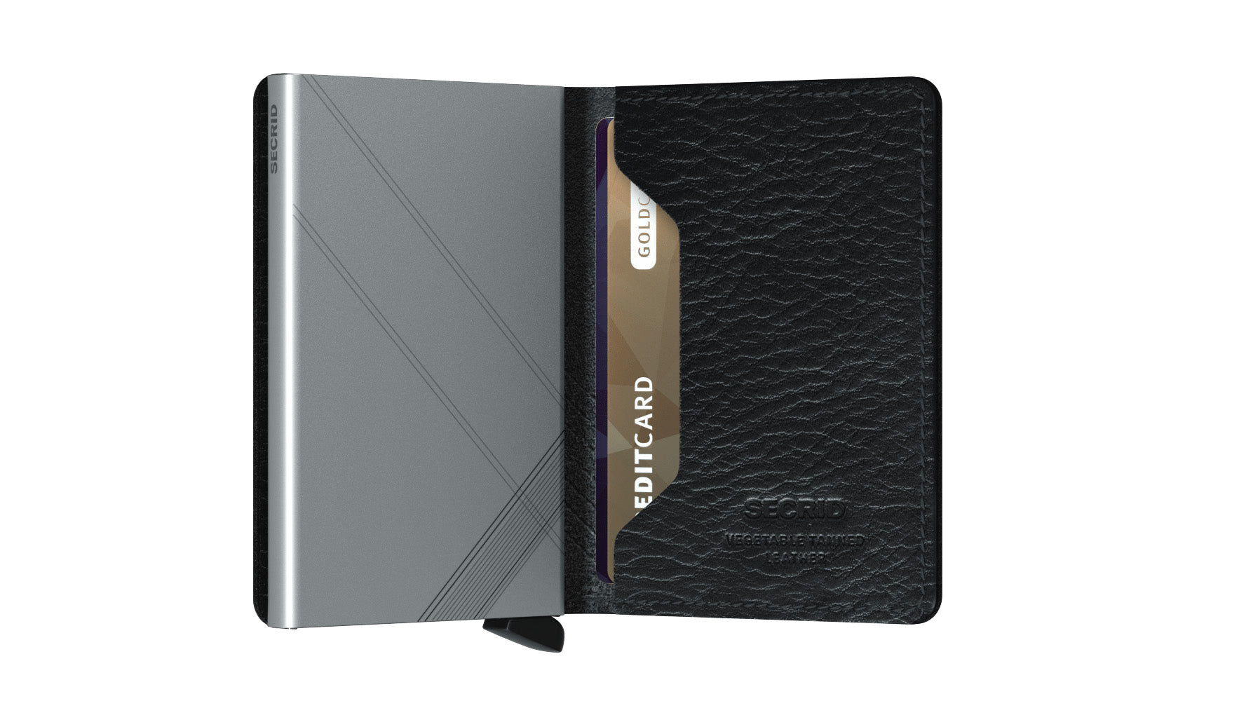 Secrid Slimwallet Stitch Linea Black