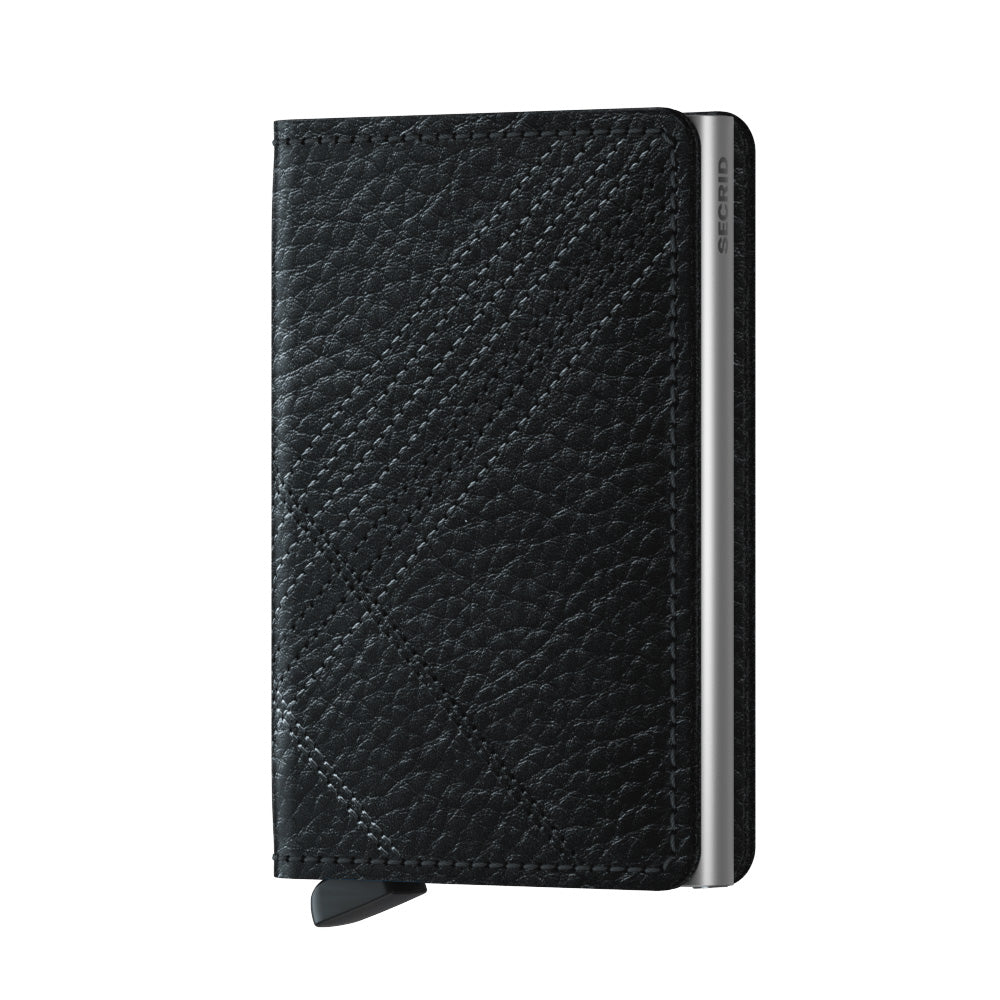 Secrid Slimwallet Stitch Linea Black