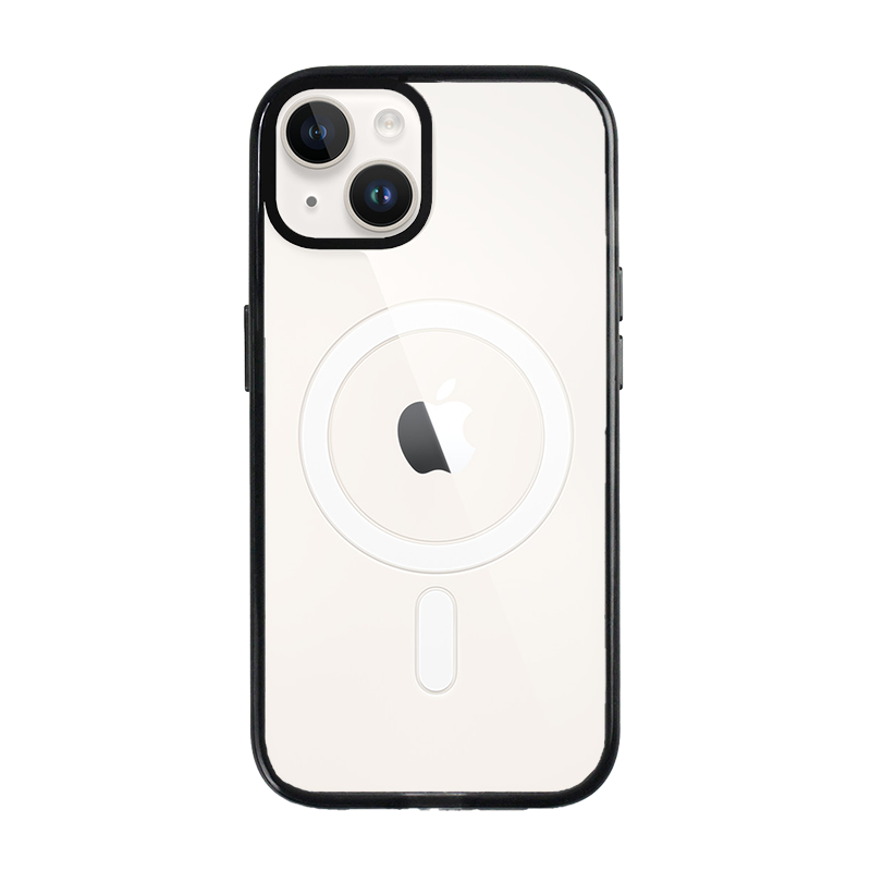iPhone 14 Black Custom Case MagSafe