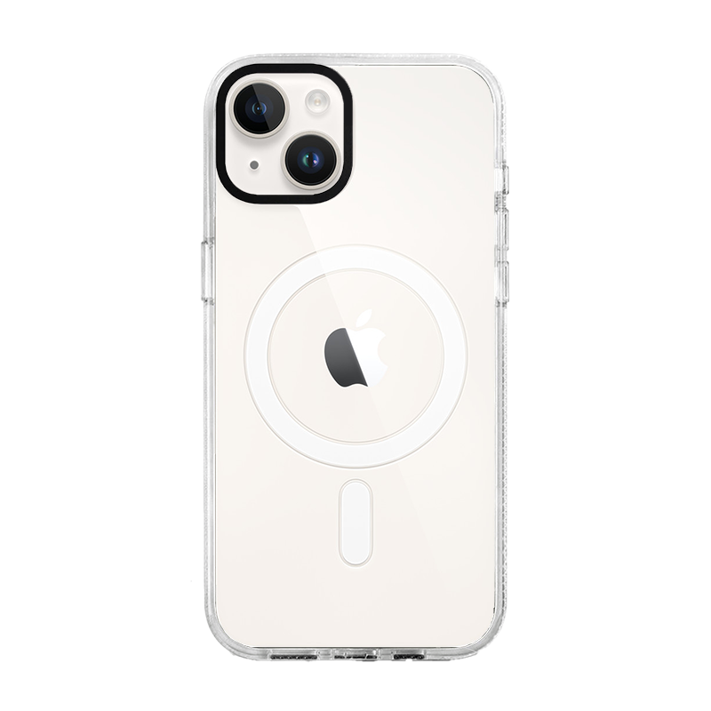 iPhone 14 White Custom Case MagSafe