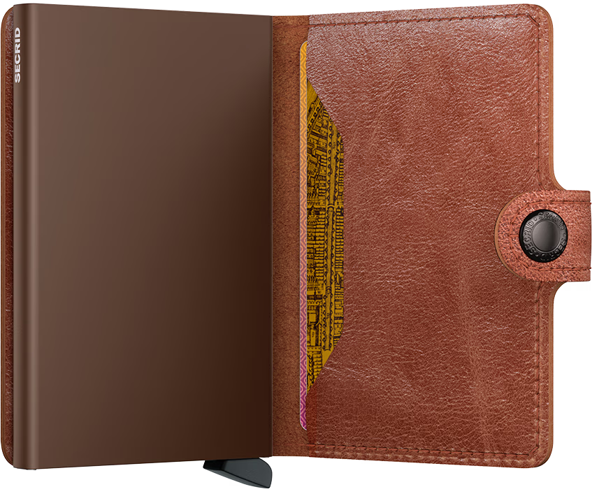 Secrid Miniwallet Vintage Cognac-Brown