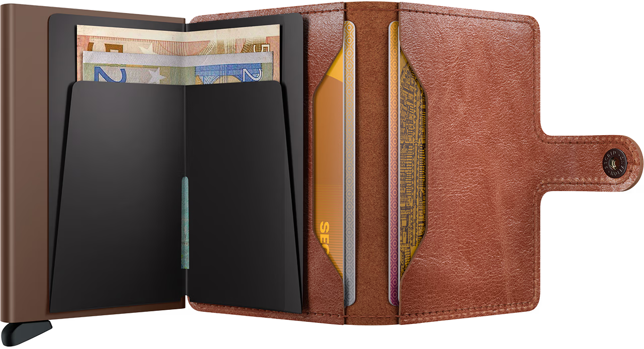 Secrid Miniwallet Vintage Cognac-Brown