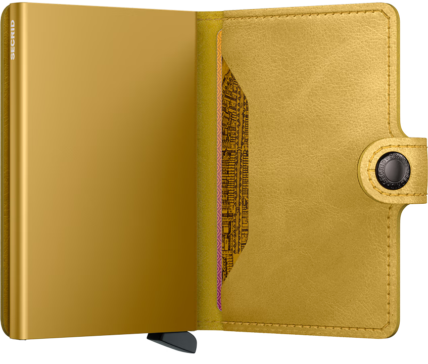 Secrid Miniwallet Vintage Yellow