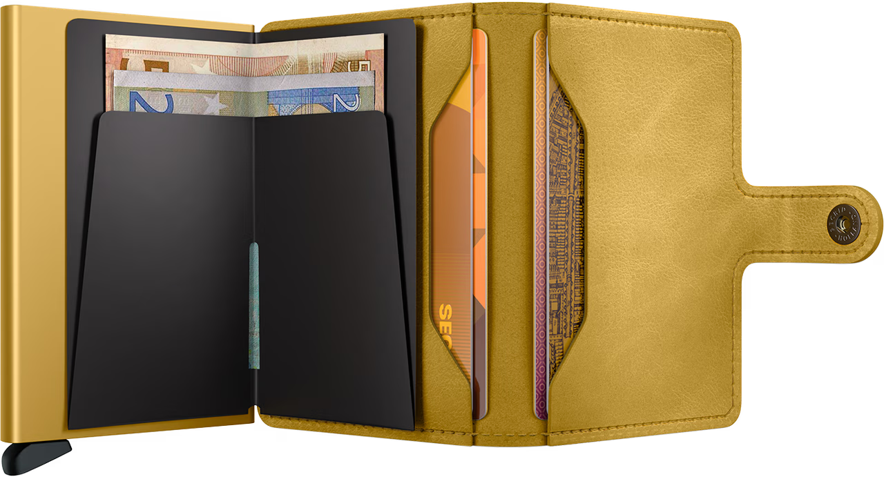 Secrid Miniwallet Vintage Yellow