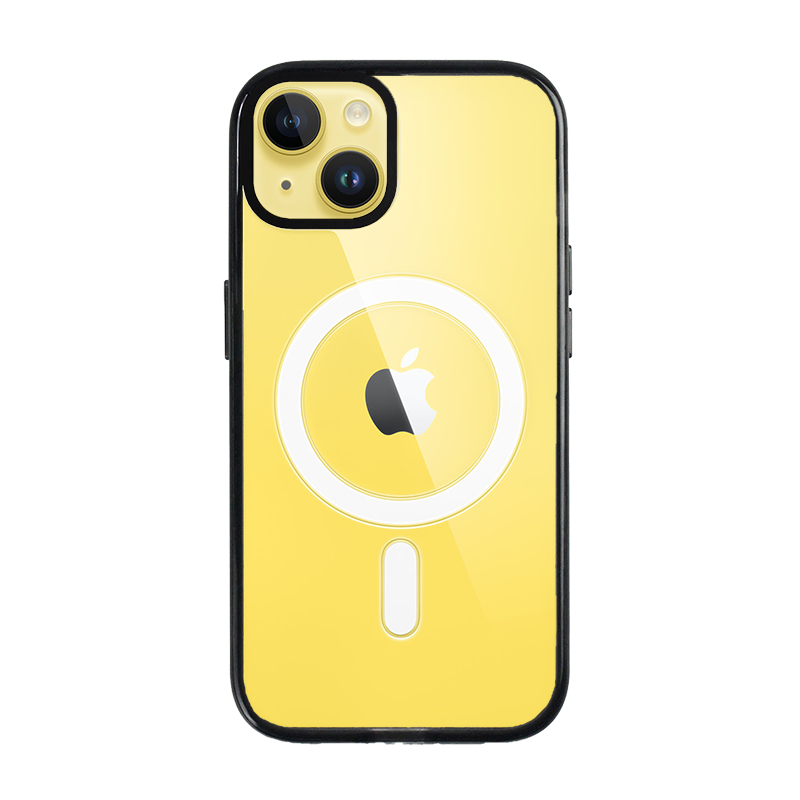iPhone 14 Black Custom Case MagSafe