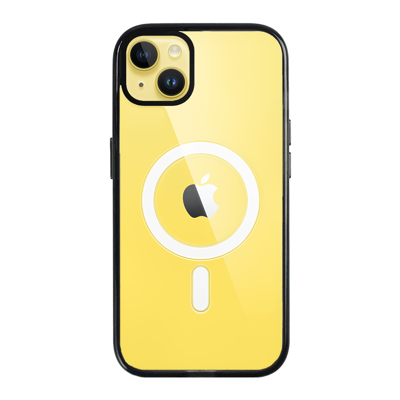iPhone 14 Plus Black Custom Case MagSafe