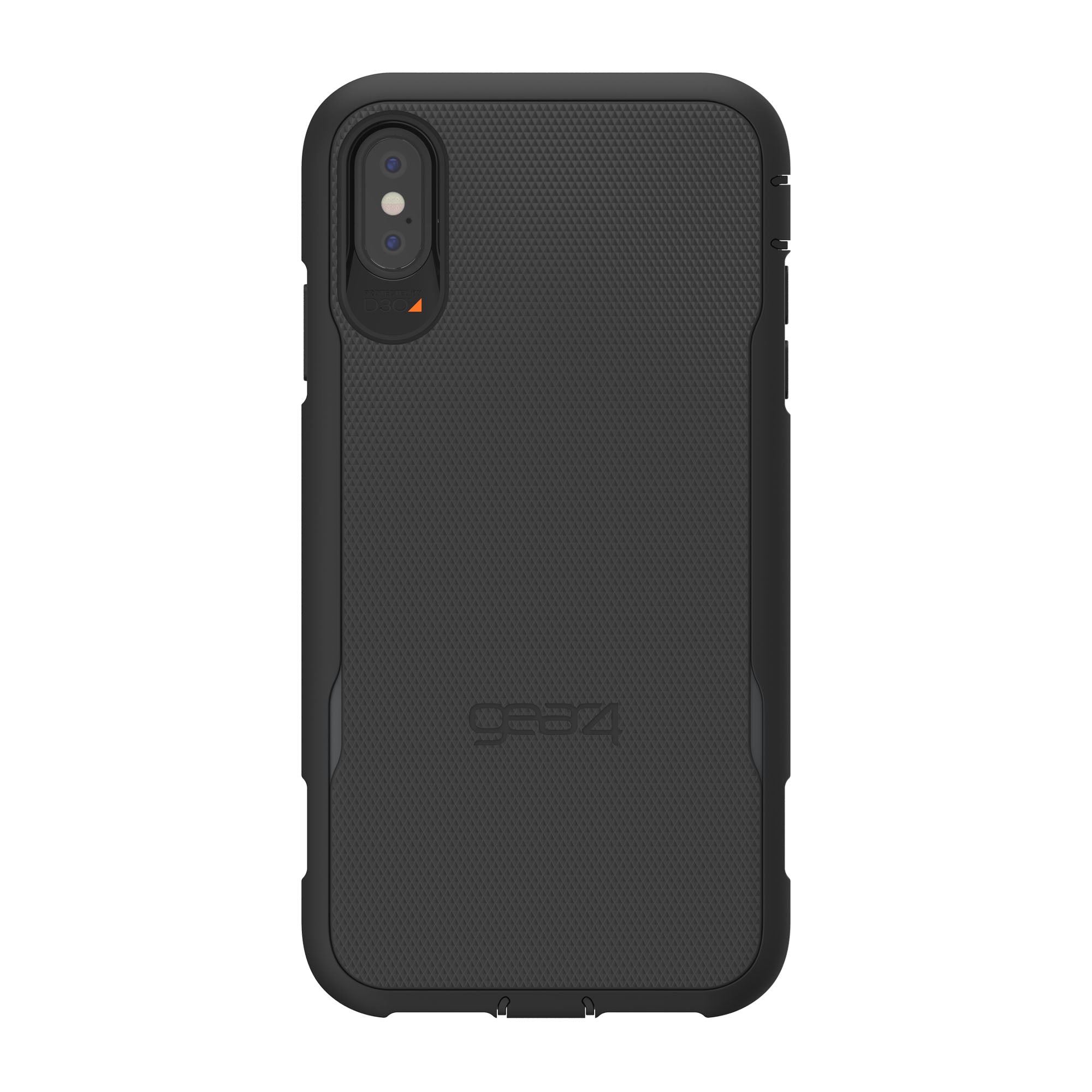 iPhone Xs Max Gear4 D3O Black Platoon Case - 15-03423