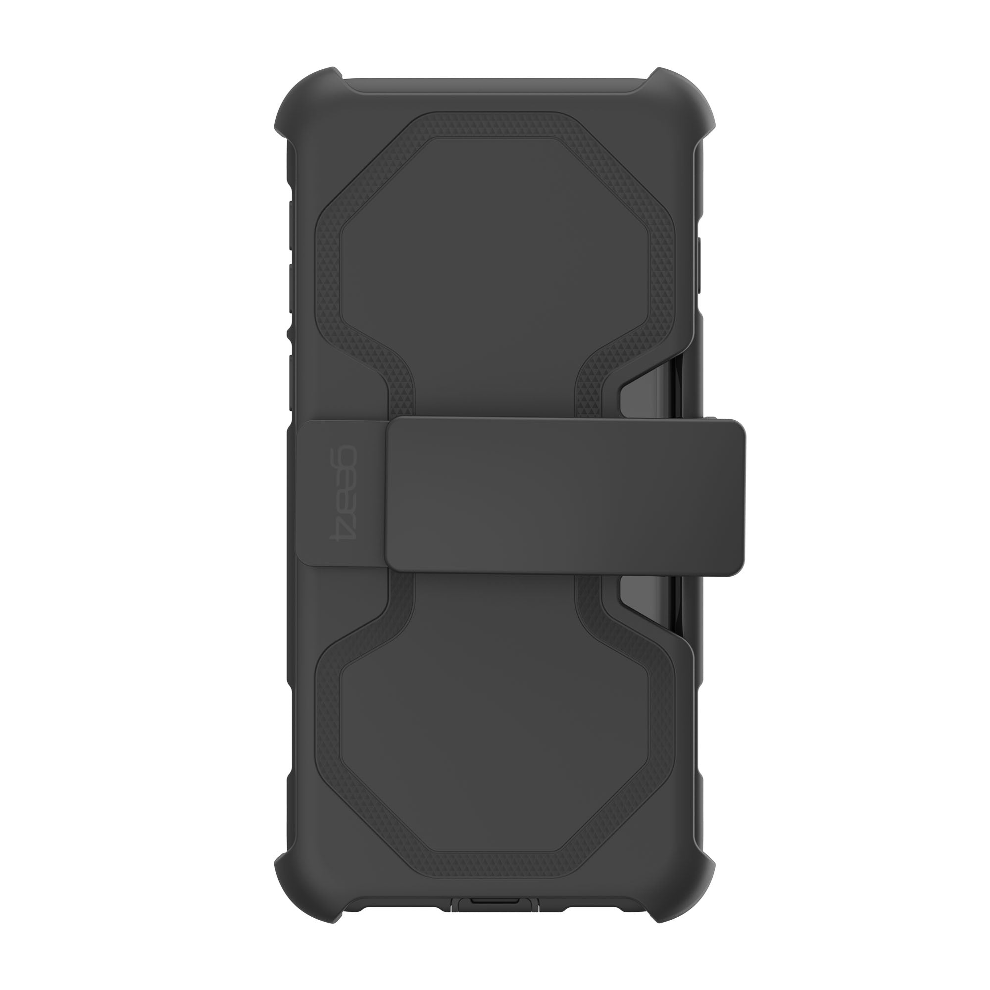 Samsung Galaxy S10 Gear4 D3O Black Platoon Case w/ Holster - 15-04035