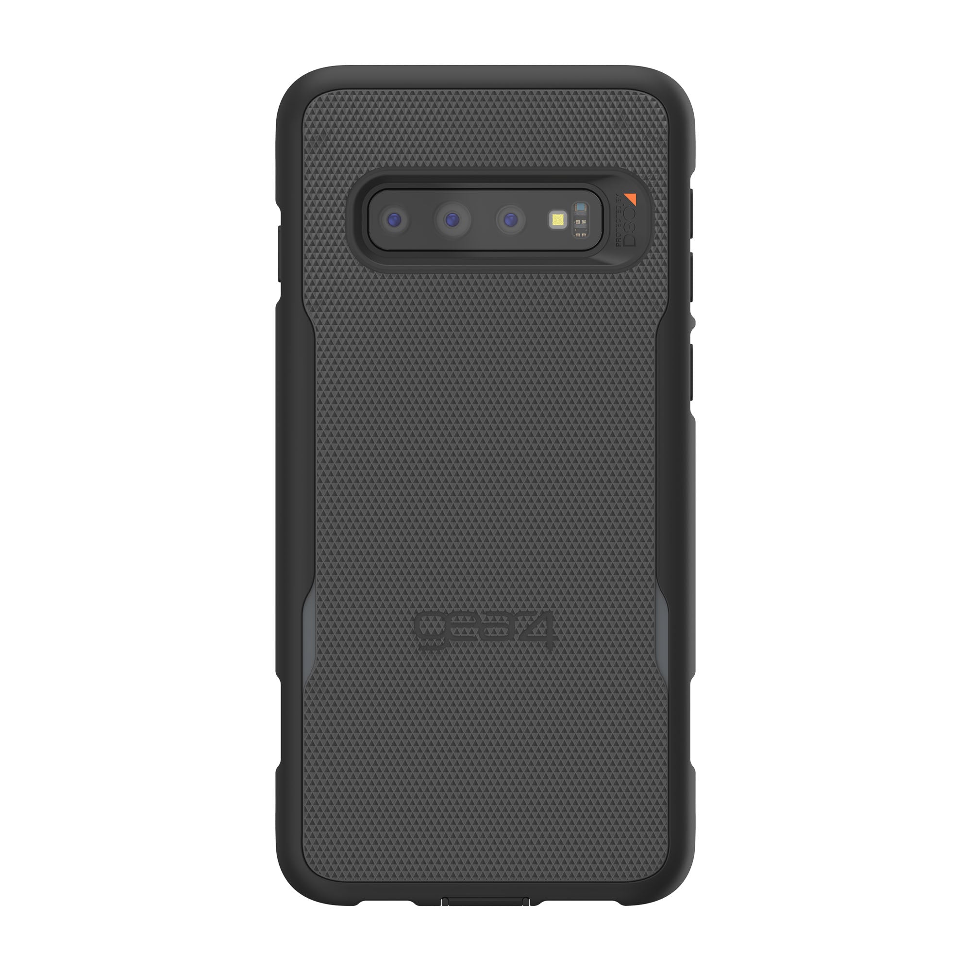 Samsung Galaxy S10 Gear4 D3O Black Platoon Case w/ Holster - 15-04035