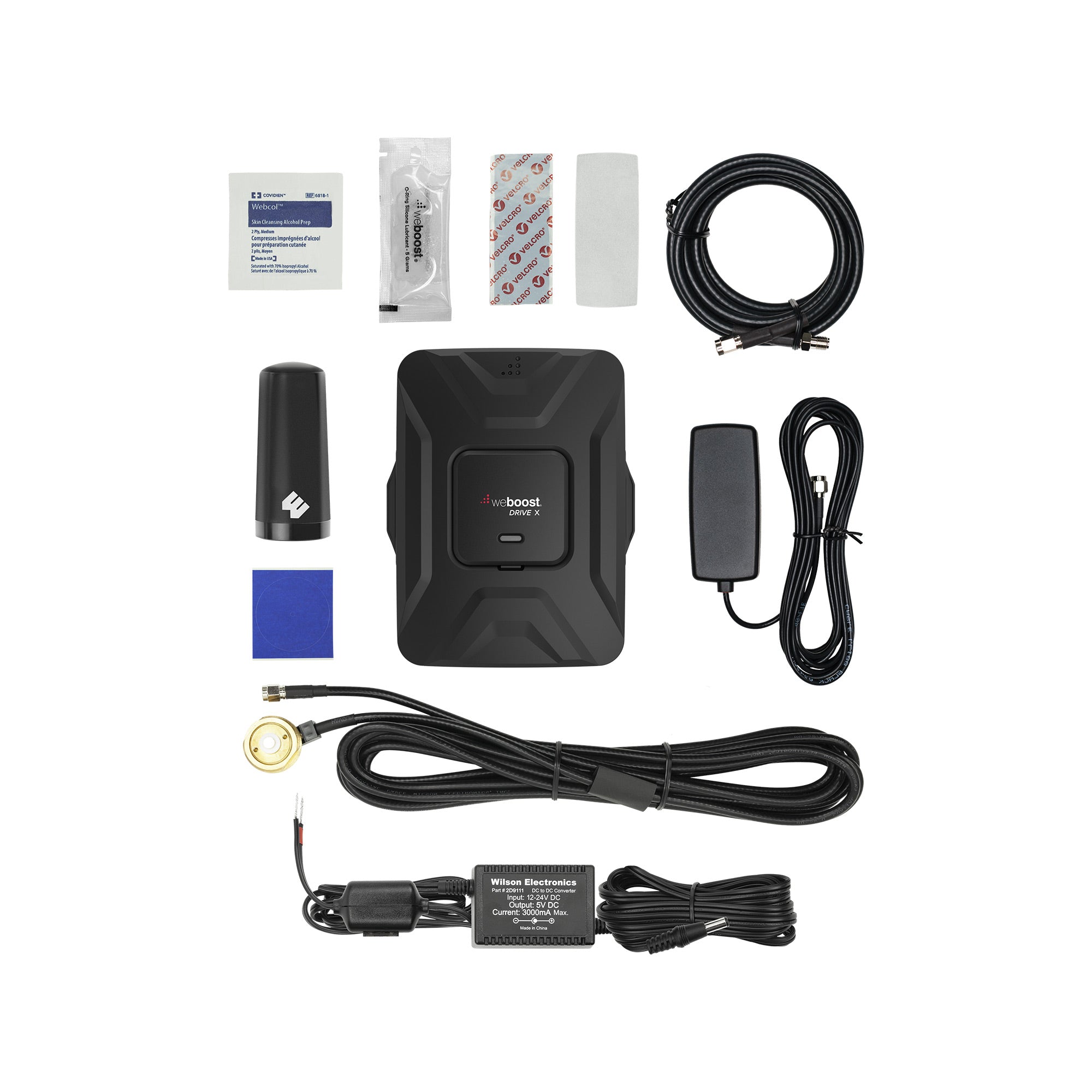 weBoost Drive X Fleet In-Vehicle Signal Booster Kit - 15-06870