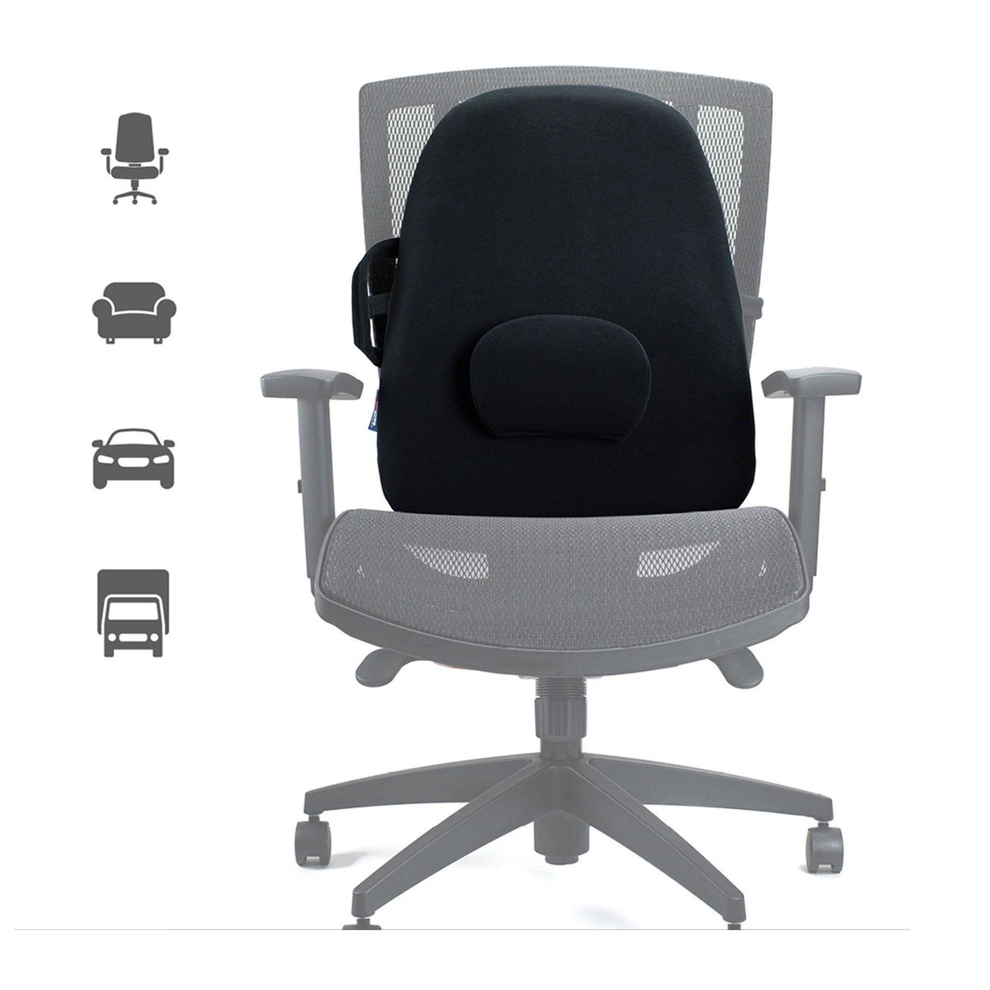 ObusForme Lowback Backrest Support - 15-07355