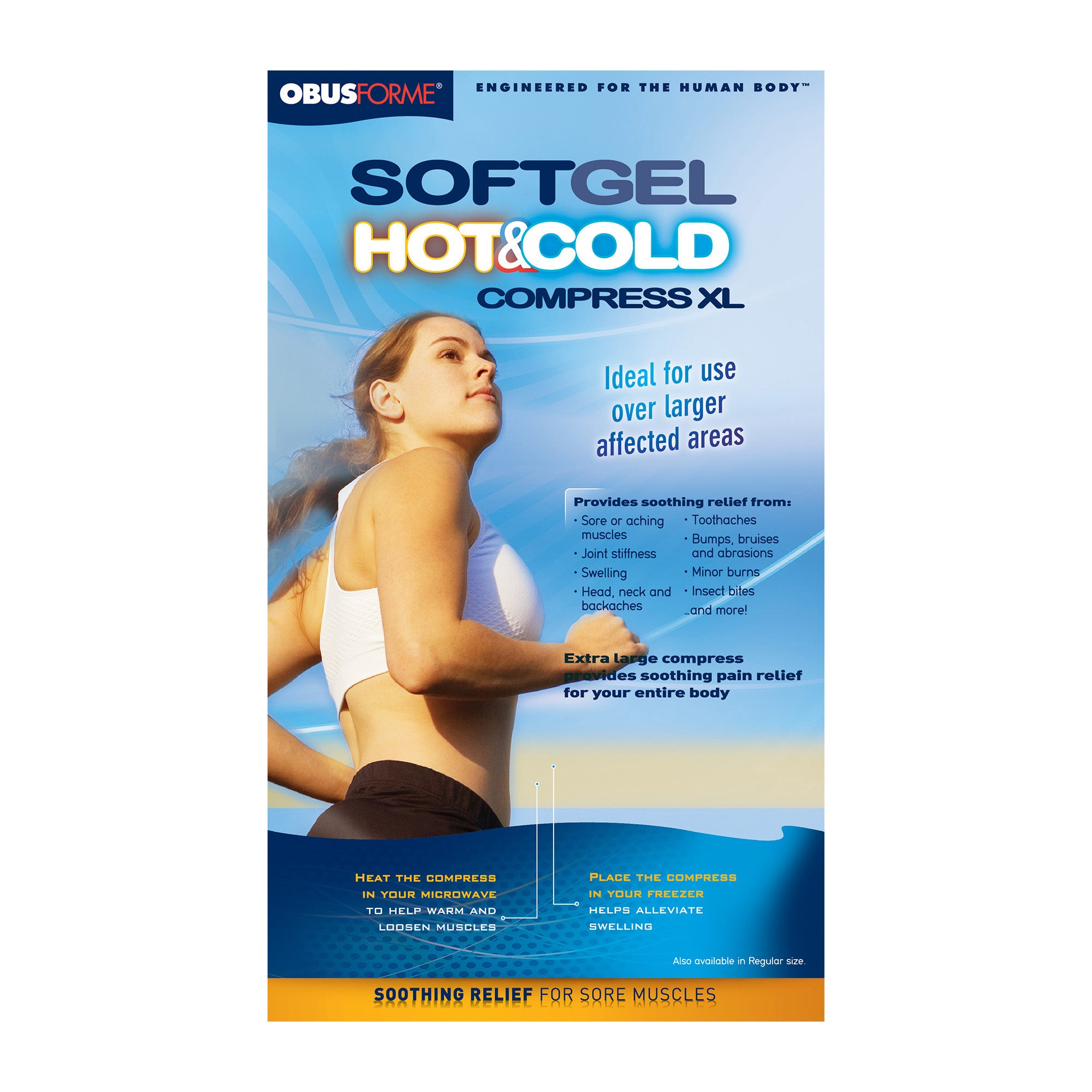 ObusForme Hot/Cold Soft Gel Compress - XLarge - 15-07371
