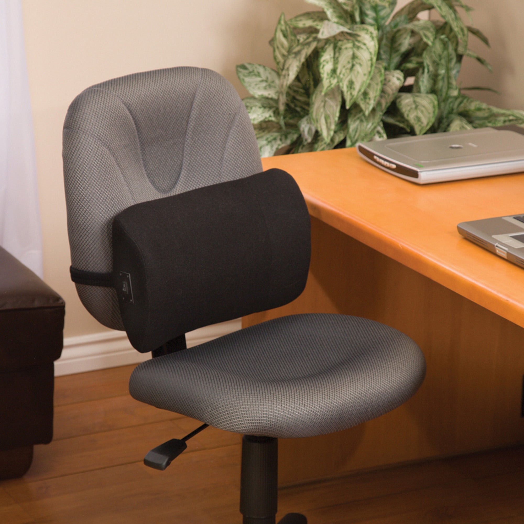 ObusForme Battery Operated Vibration Massage Lumbar Support - 15-07375