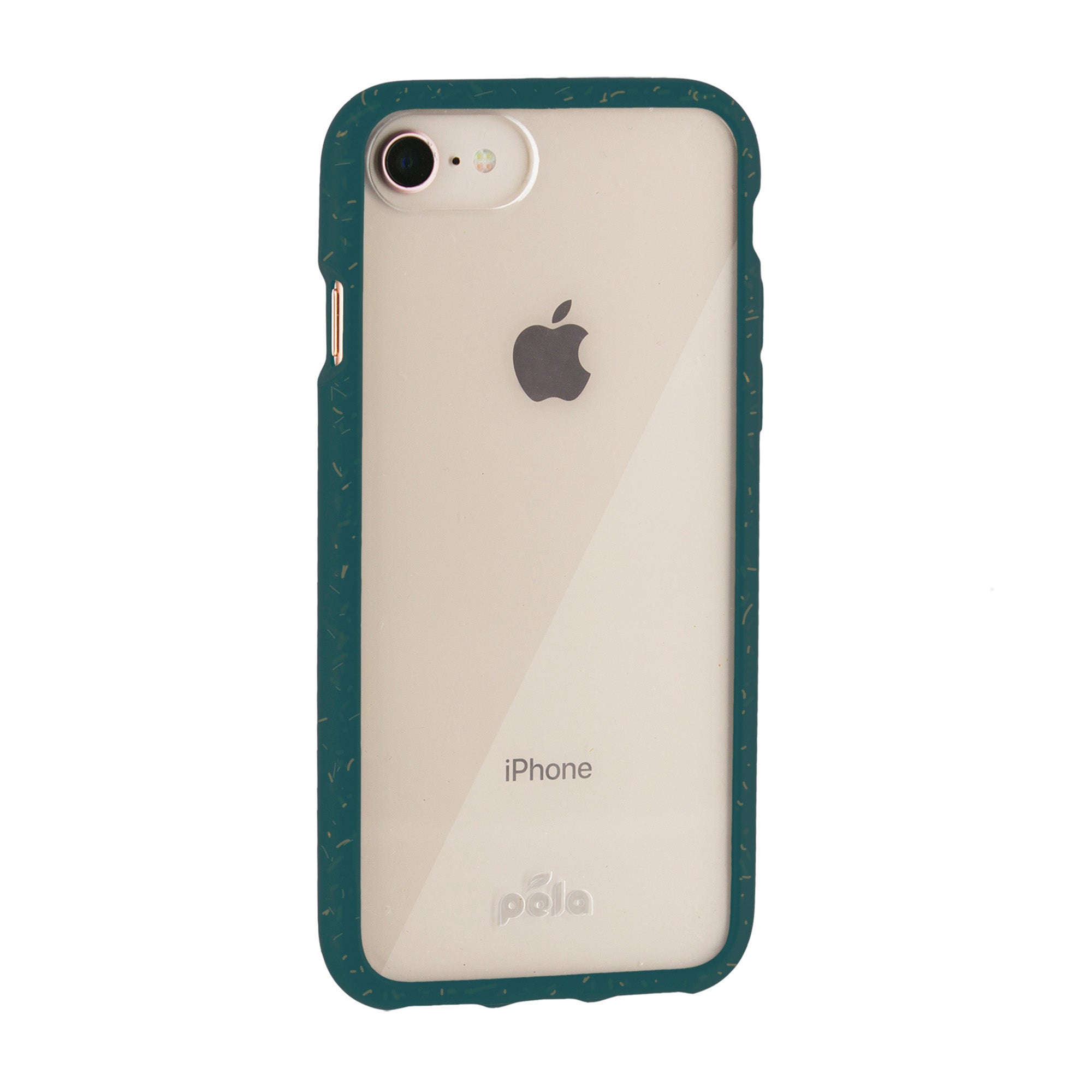 iPhone SE (2022/2020)/8 Pela Clear/Green Compostable Eco-Friendly Protective Case - 15-07404