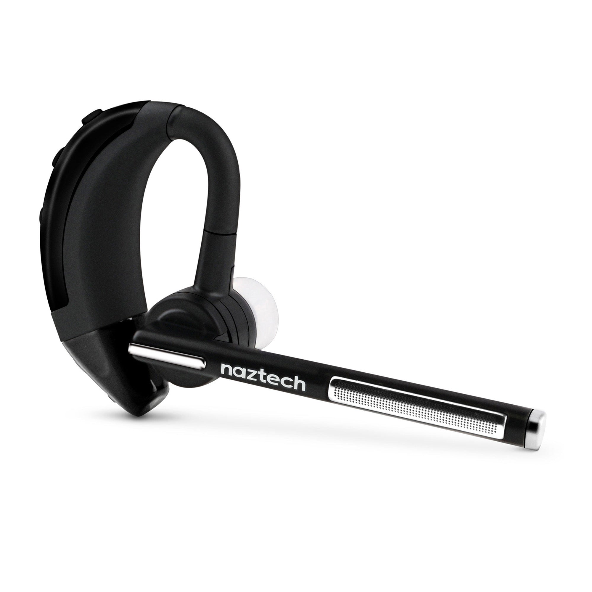 Naztech Black N750 Emerge BT Bluetooth Boom Headset w/ CLA - 15-07568