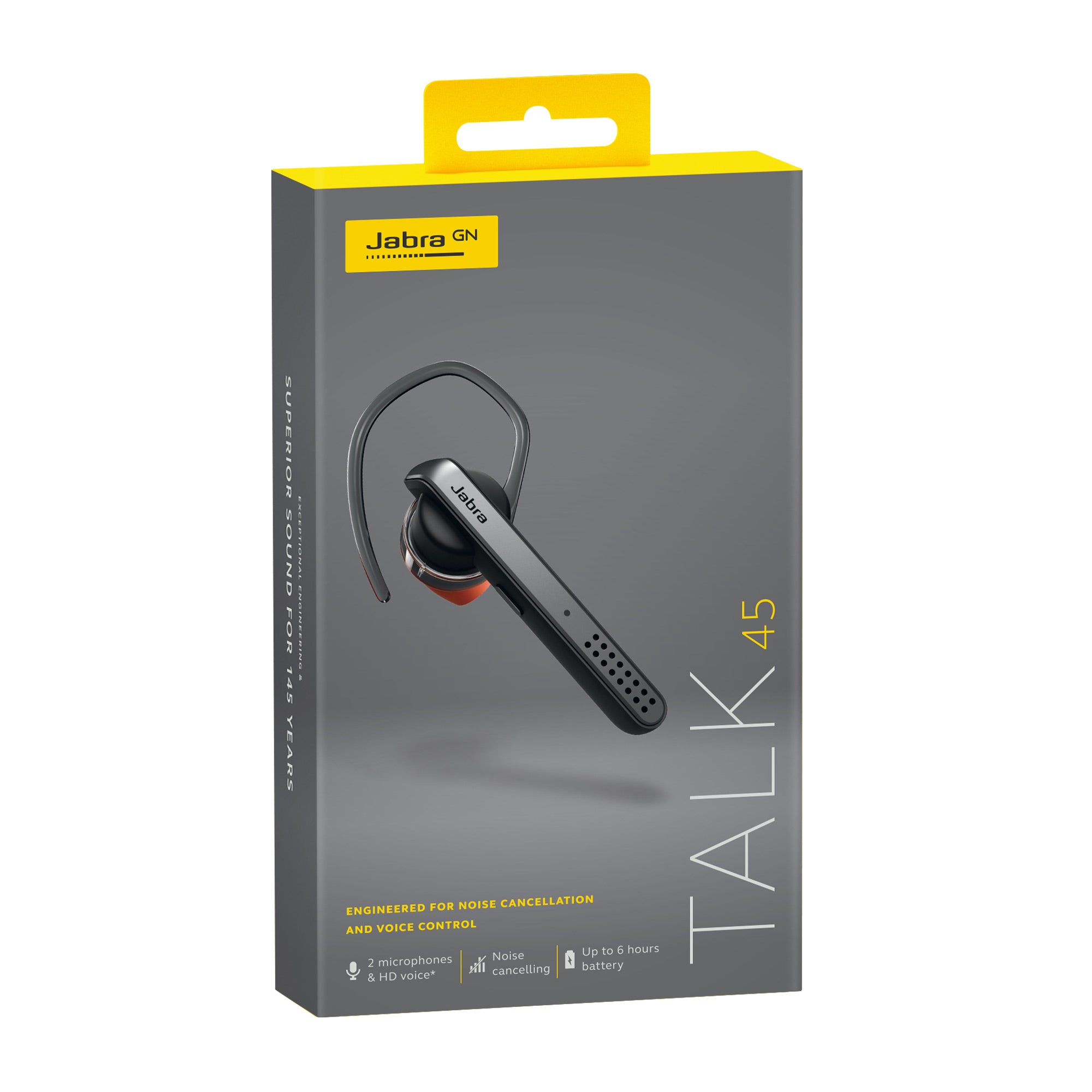 Jabra Talk 45 Mono Bluetooth Headset - 15-07904
