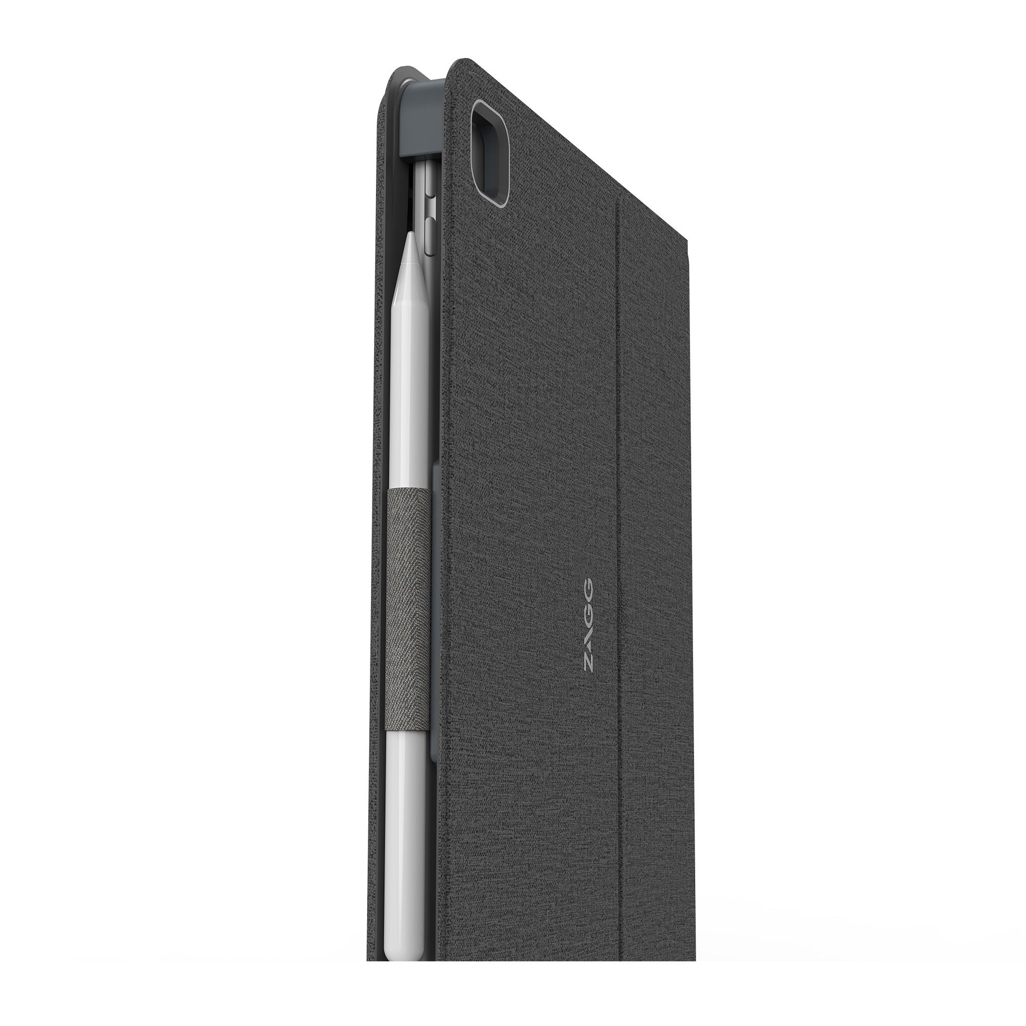iPad 10.2 (2019-2021) (7th-9th Gen)/Pro 10.5 ZAGG Charcoal Messenger Folio 2 Case - 15-08110