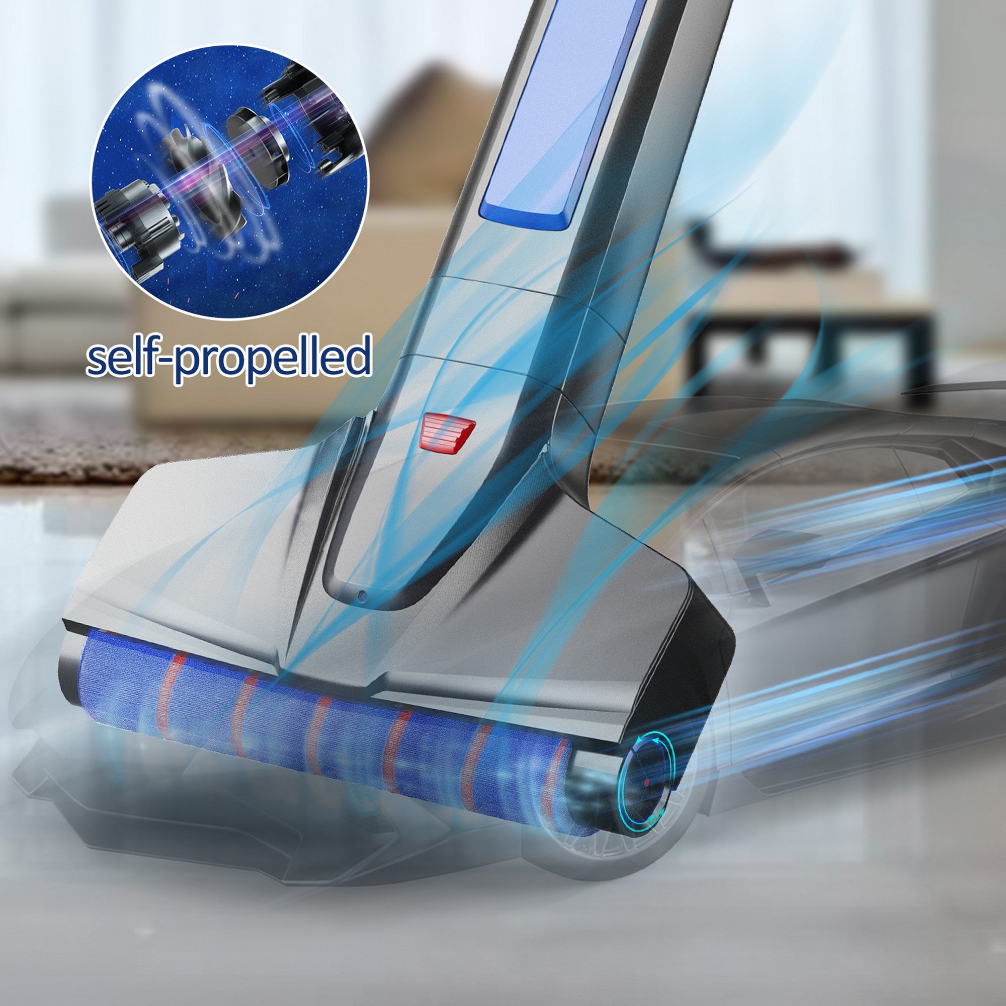 JASHEN M16 Cordless Spinwave Mop - 15-08202