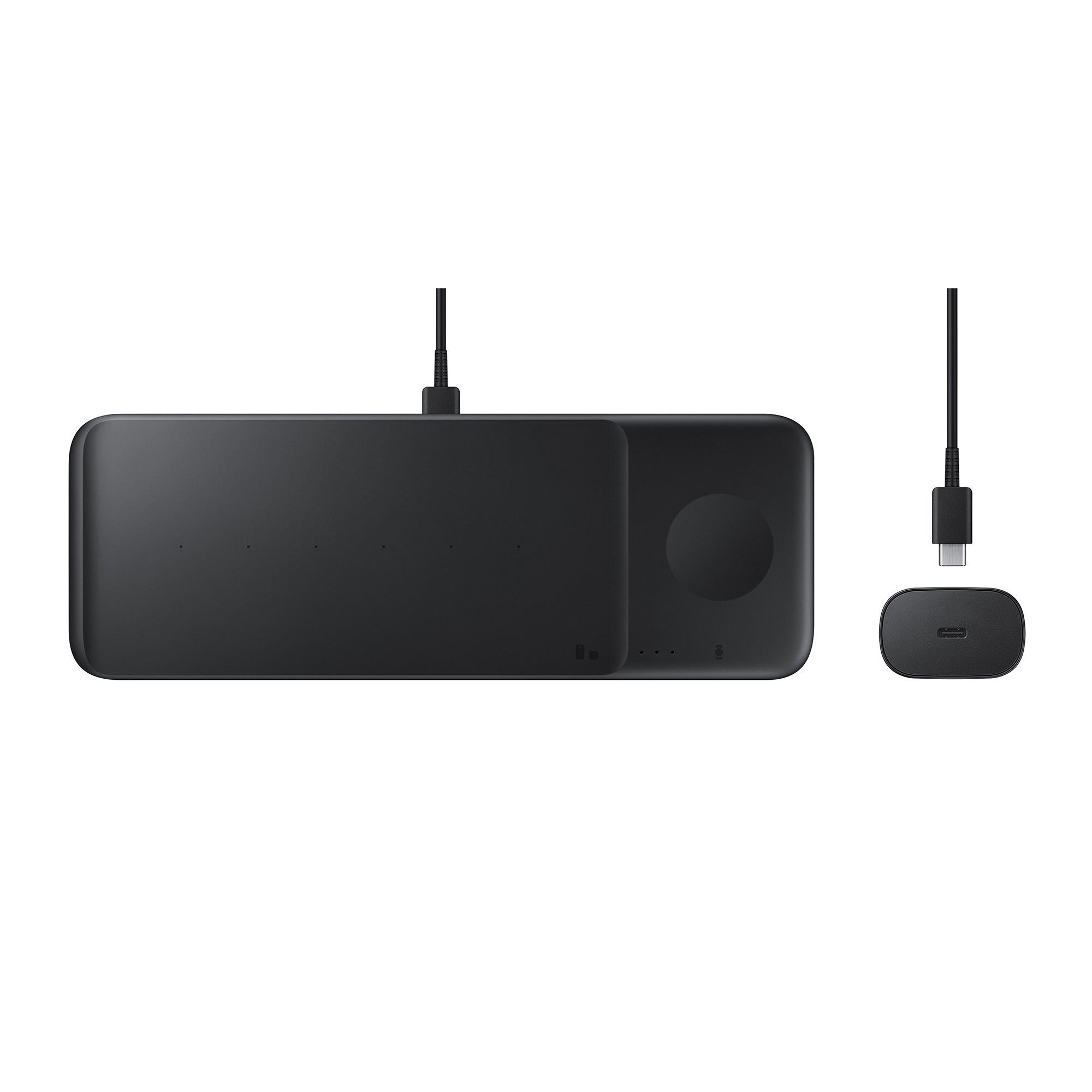 Samsung OEM Black 23W Trio Wireless Charging Pad - 15-08446