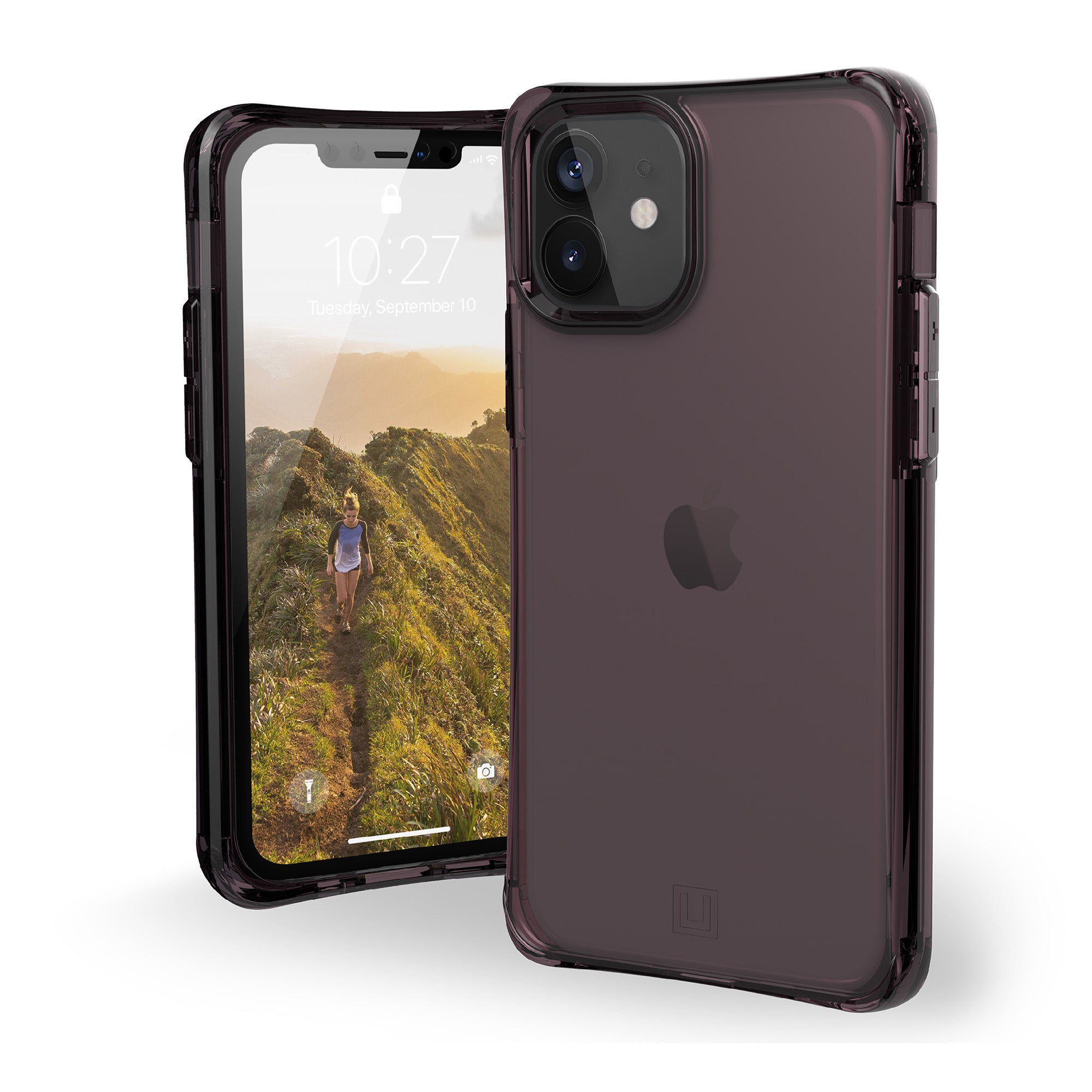 iPhone 12/12 Pro UAG Aubergine Mouve Case - 15-08503