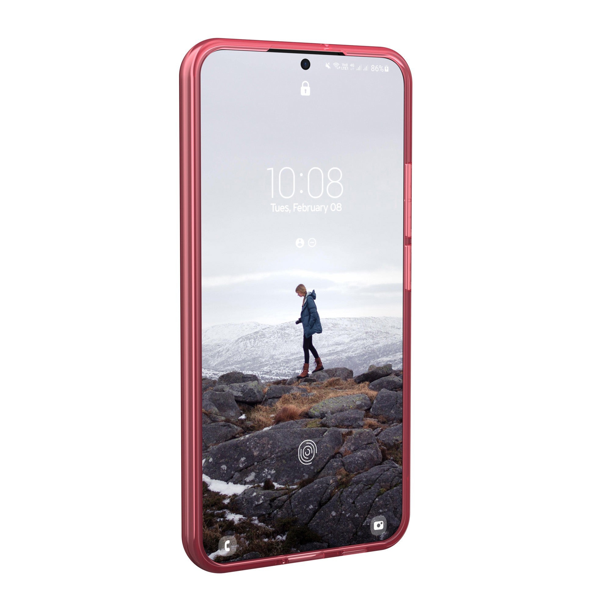 Samsung Galaxy S22+ 5G UAG Lucent Case - Pink (Clay) - 15-09630