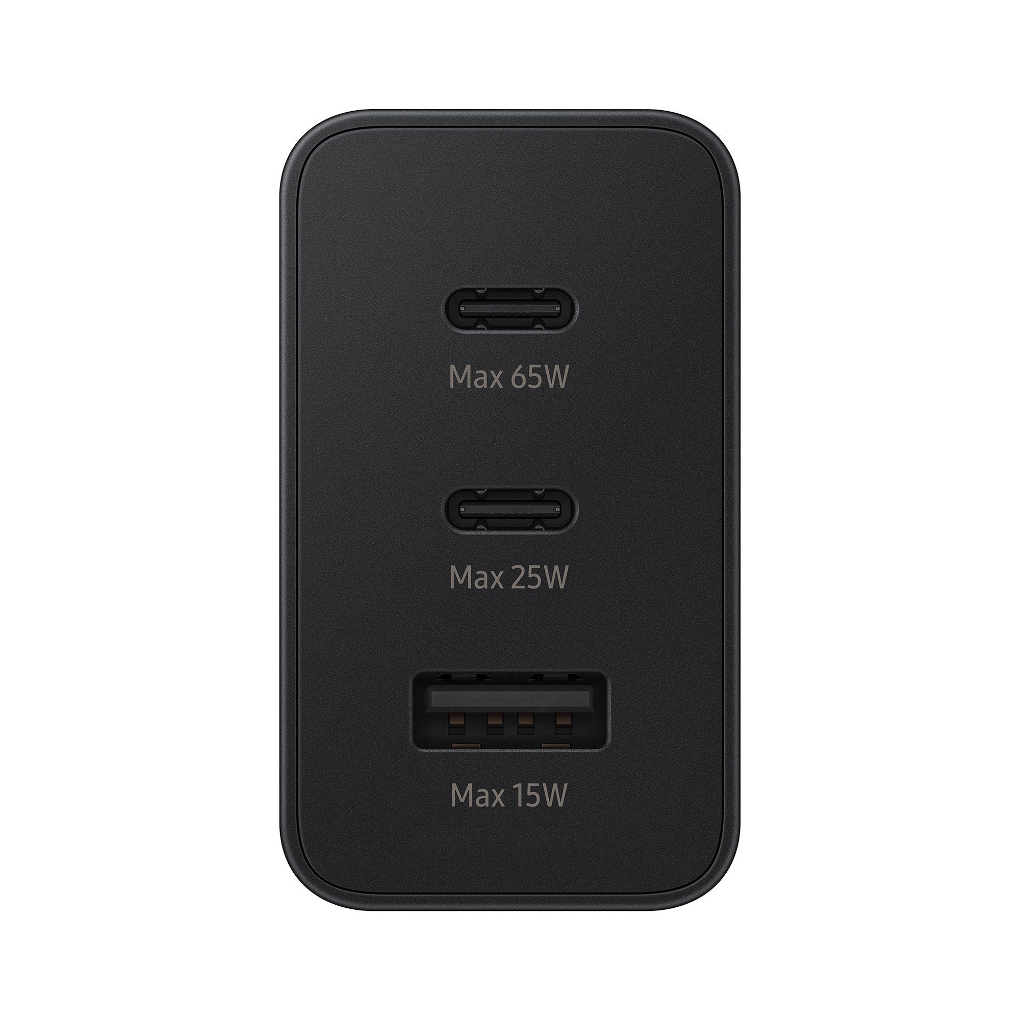 Samsung OEM 65W Trio Wall Charger - Black - 15-09845