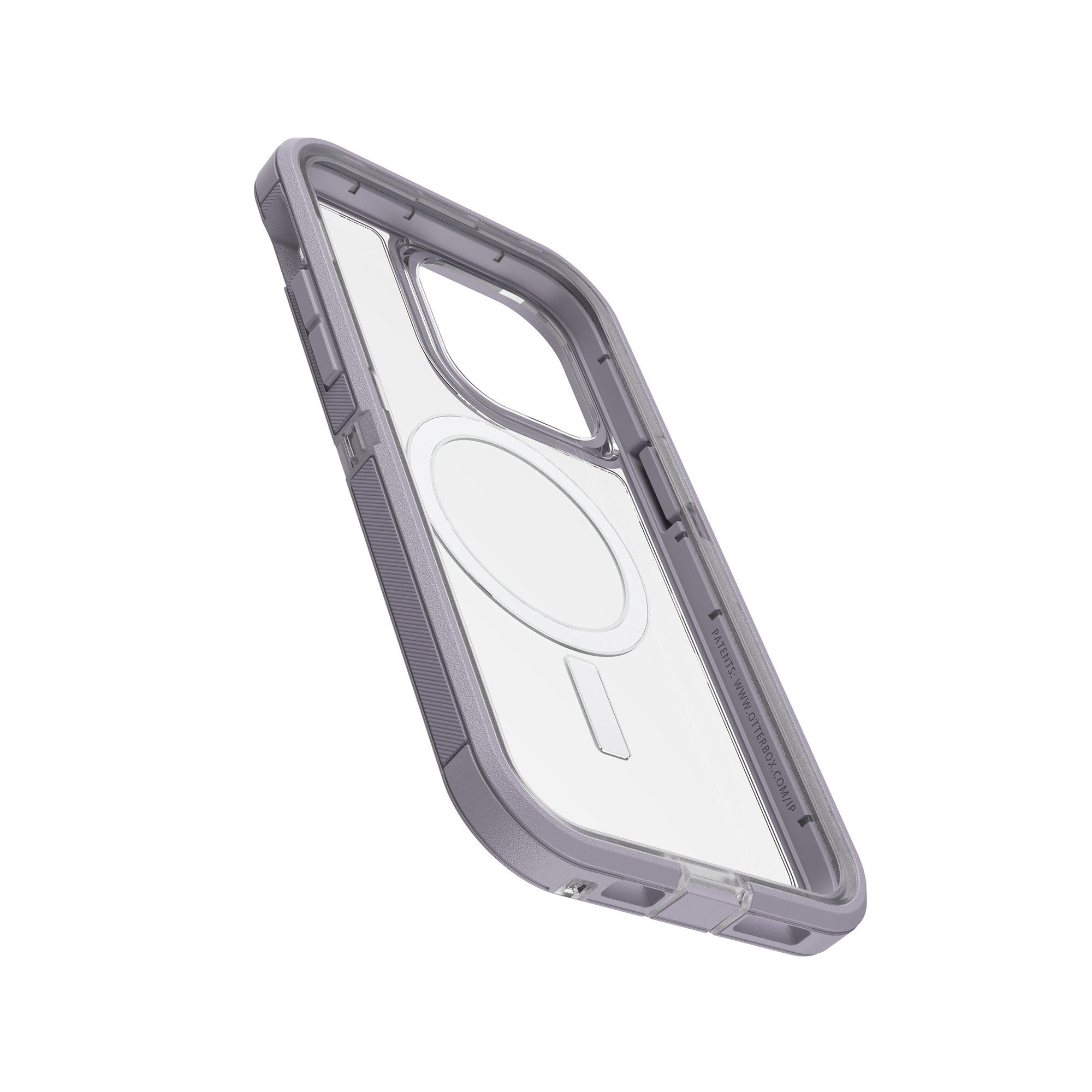 iPhone 14 Pro Max Otterbox Defender XT w/ MagSafe Clear Series Case - Clear/Purple (Lavender Sky) - 15-10261