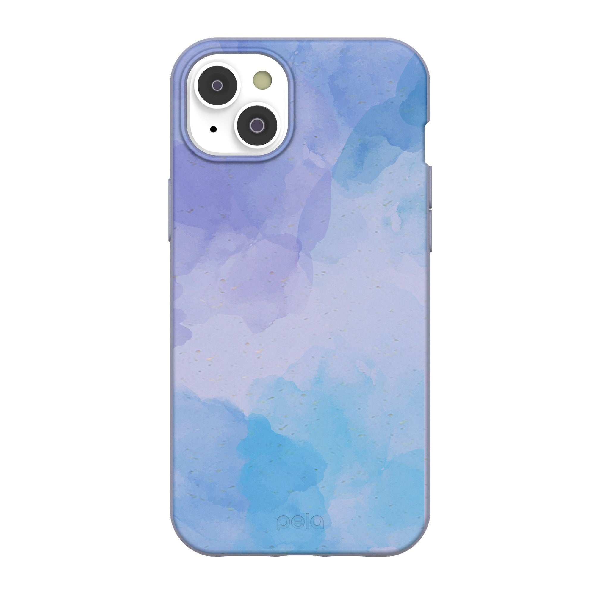 iPhone 14 Plus Pela Compostable Eco-Friendly Printed Case - Lavender (Blue Reflections) - 15-10638