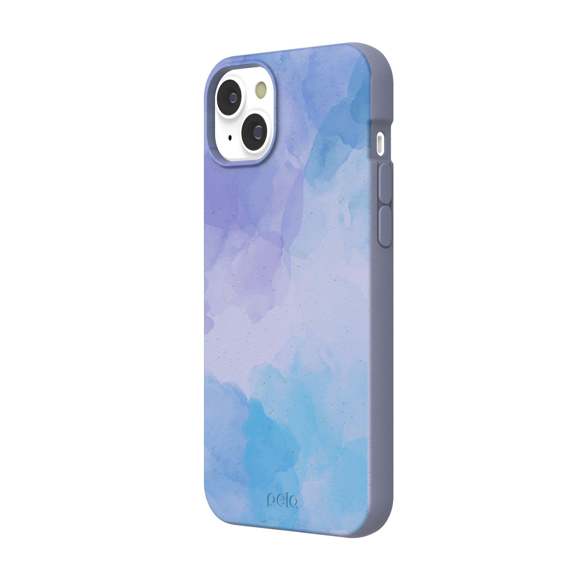 iPhone 14 Plus Pela Compostable Eco-Friendly Printed Case - Lavender (Blue Reflections) - 15-10638