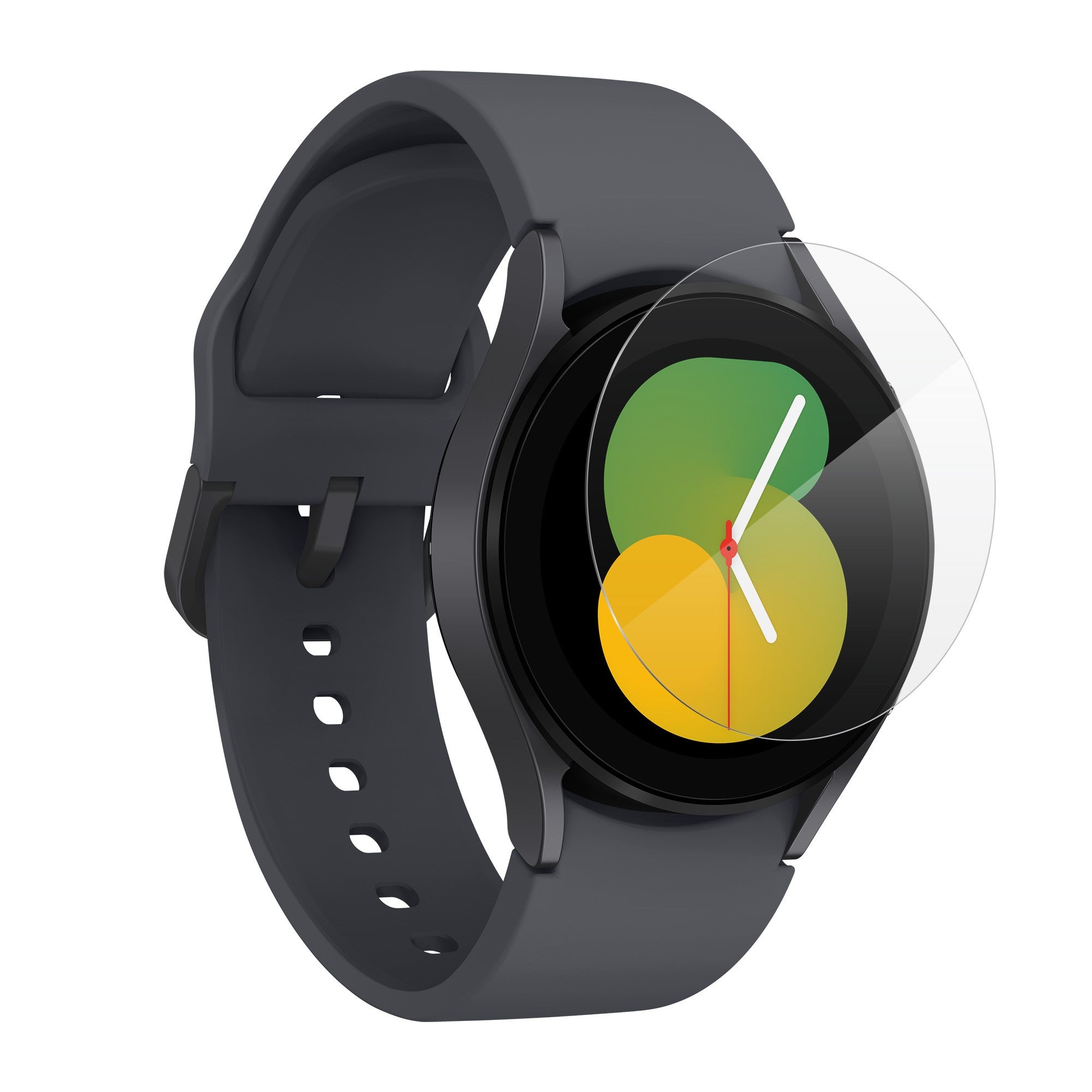 Samsung Galaxy Watch5 41/45mm ZAGG InvisibleShield FusionAM Glass Screen Protector - Small - 15-11017