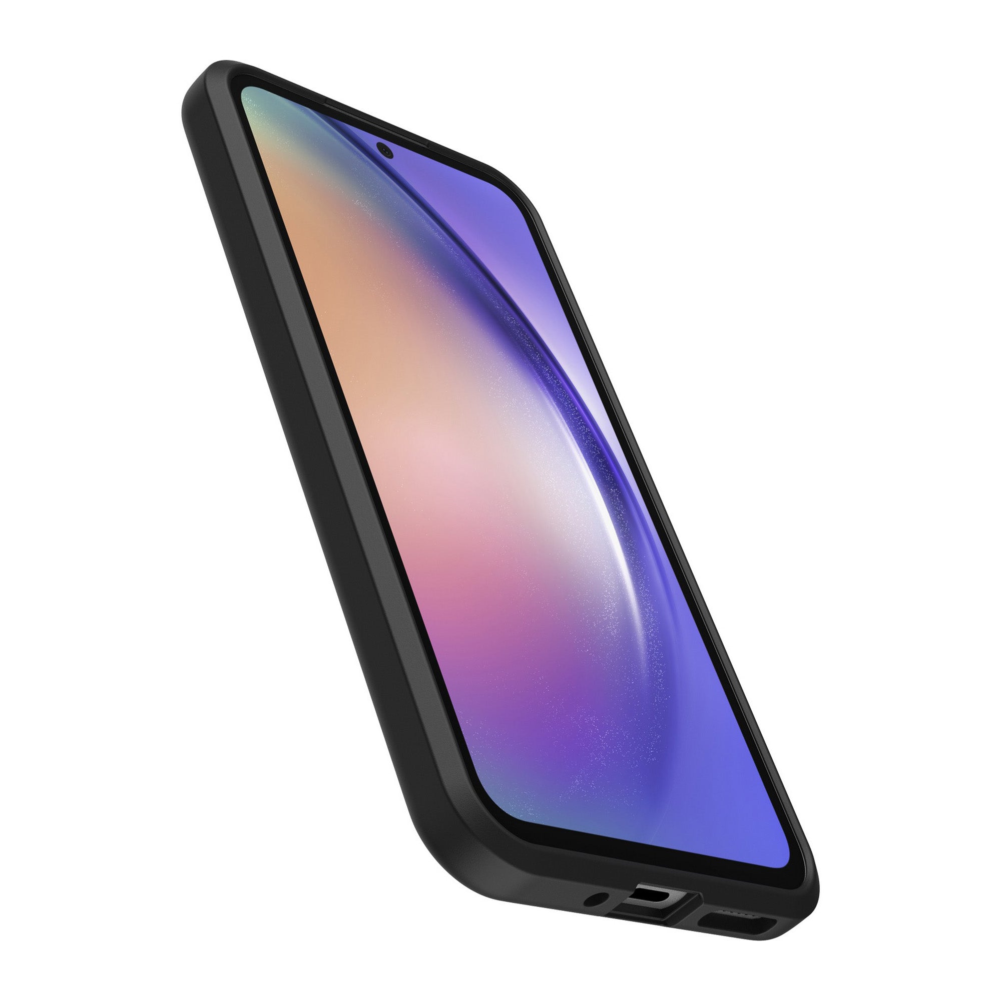 Samsung Galaxy A54 5G Otterbox React Series Case - Clear/Black (Black Crystal) - 15-11121