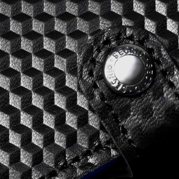 SECRID Miniwallet Cubic Black-Blue