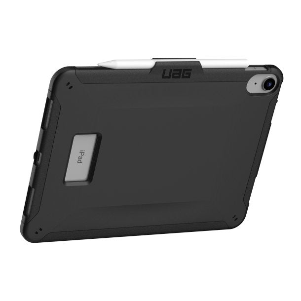 iPad 10.9 2022 UAG Black Scout w/Folio Cover - Black