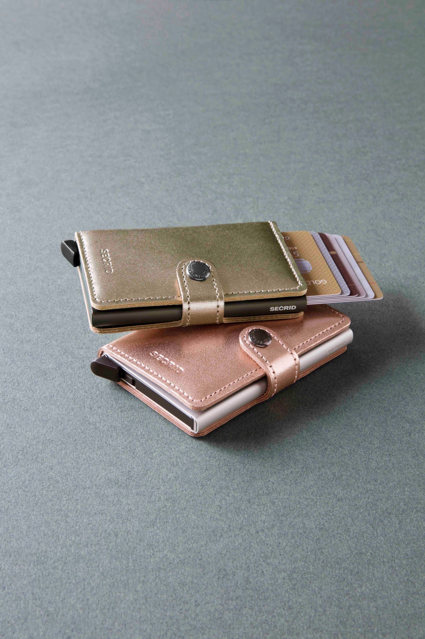 Secrid Miniwallet Metallic Champagne