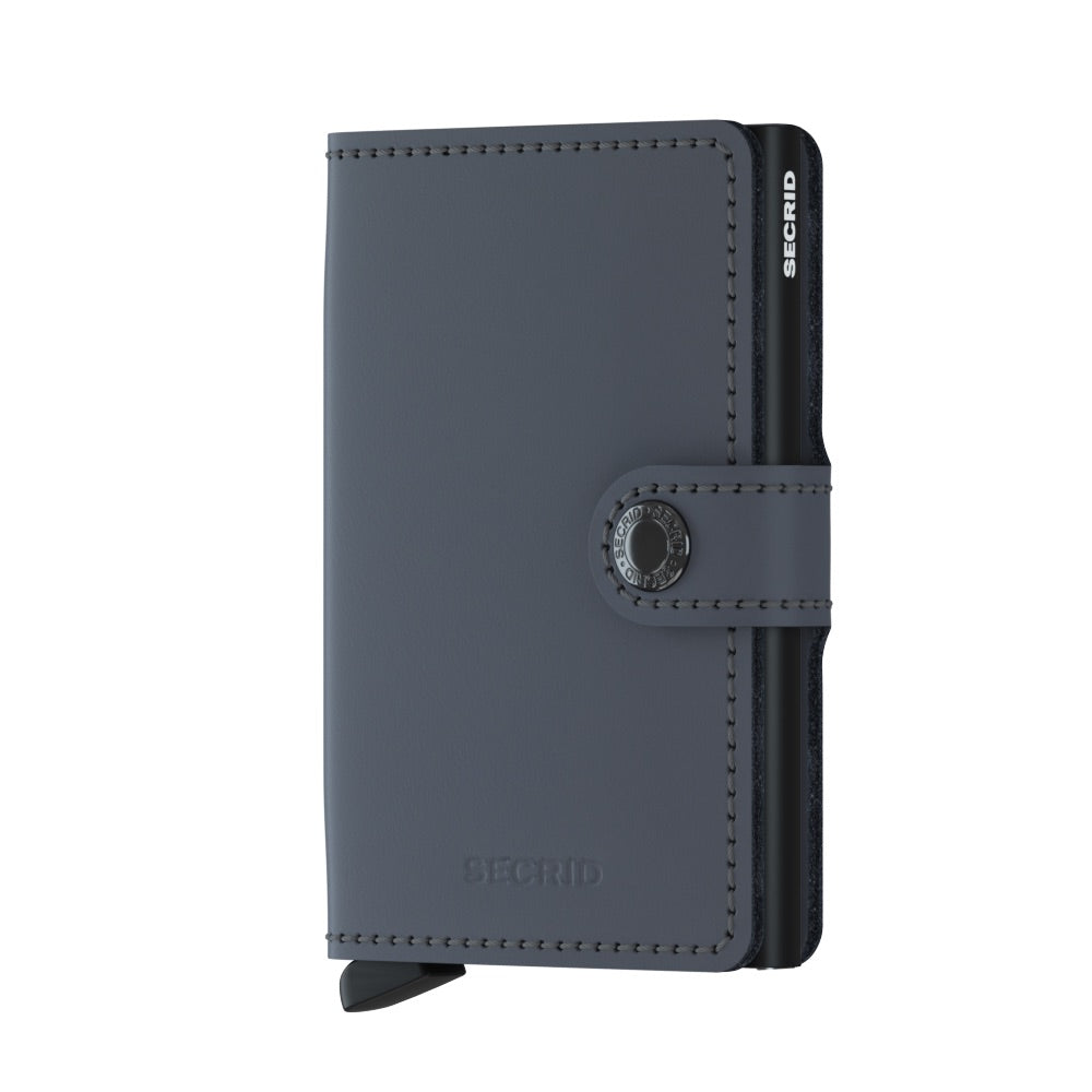 SECRID Miniwallet Matte Grey-Black