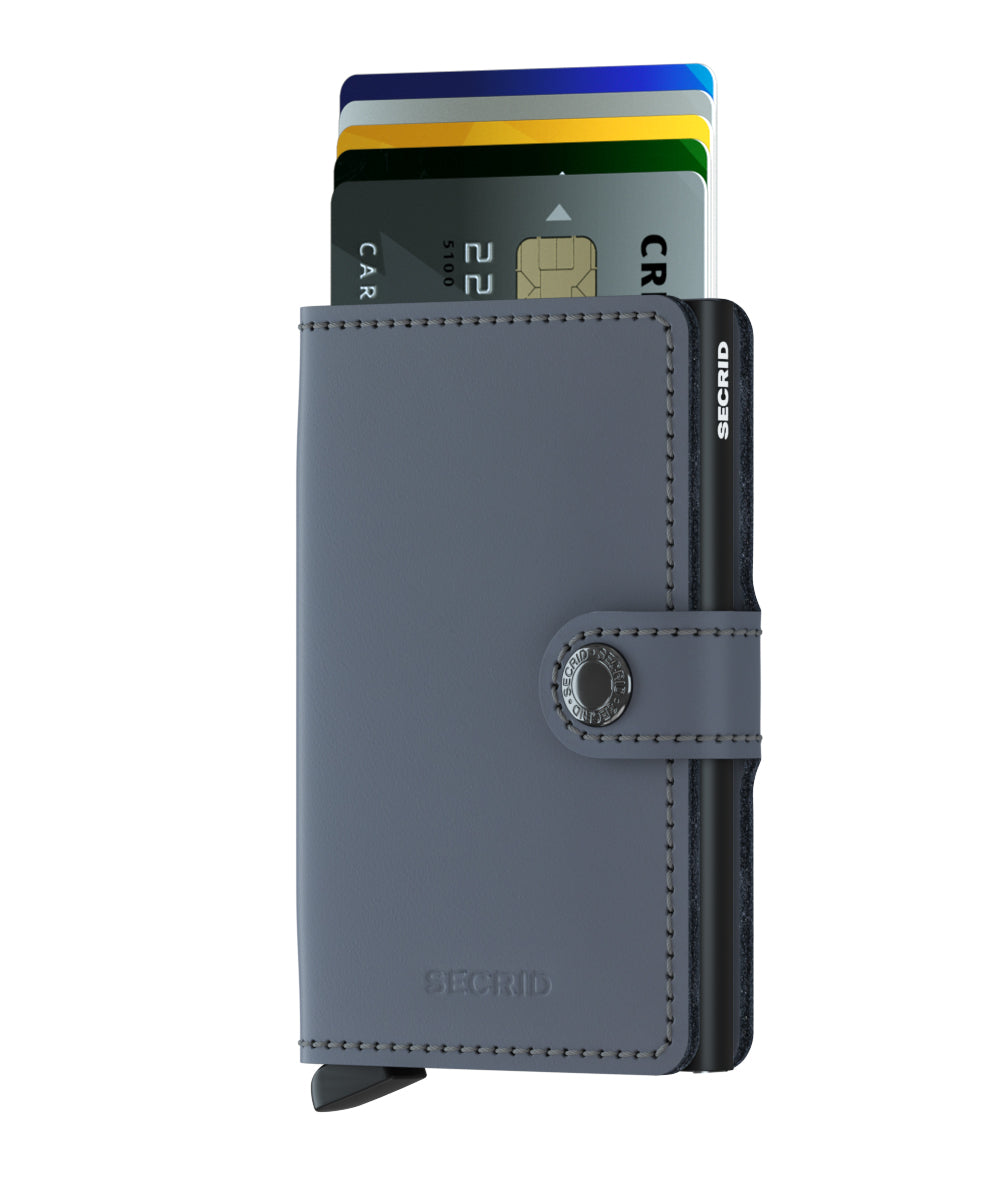 SECRID Miniwallet Matte Grey-Black