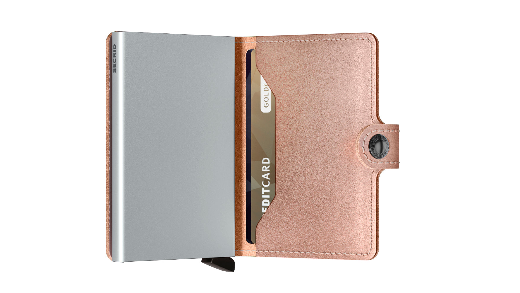 Secrid Miniwallet Metallic Rose