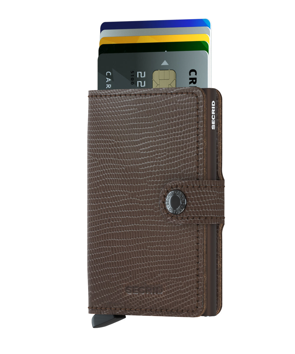 Secrid Miniwallet Rango Brown-Brown