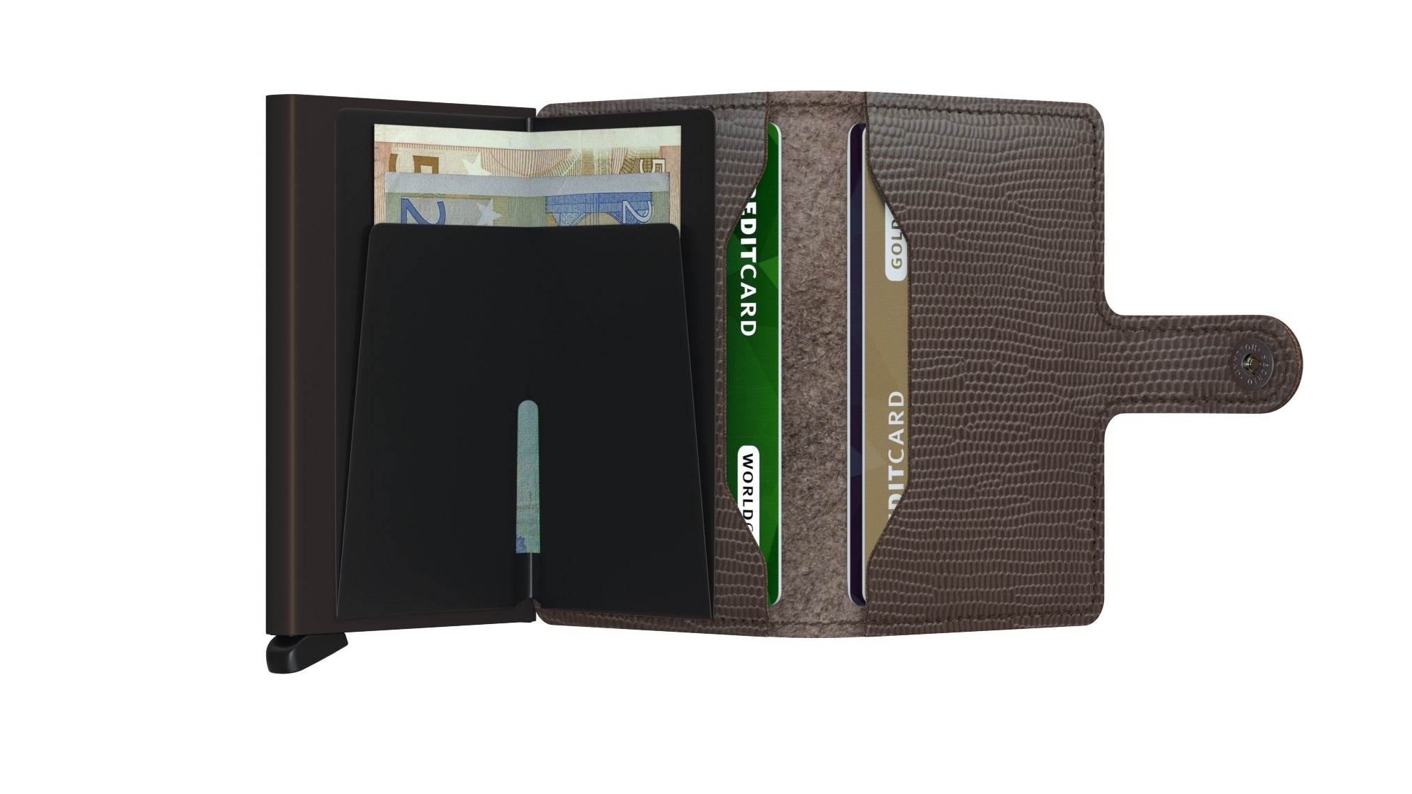 Secrid Miniwallet Rango Brown-Brown