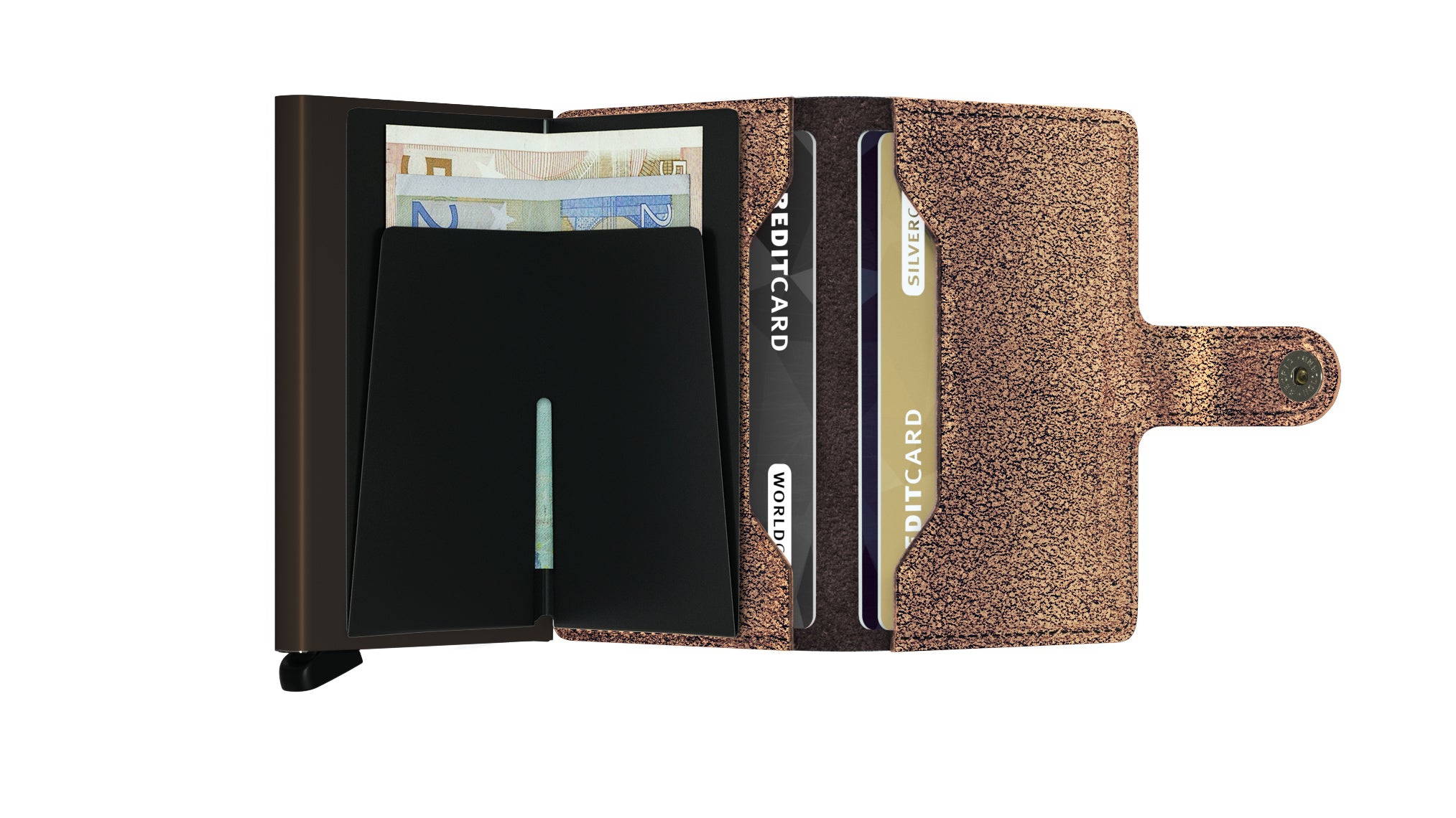 SECRID Miniwallet Glamour Bronze